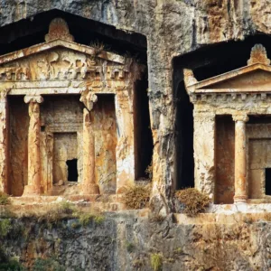 Alternative view of KAUNOS KRAL MEZARLARI